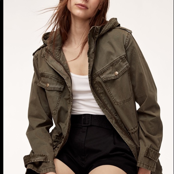 Aritzia Jackets & Blazers - Talulah Green Army Jacket ☕️ 🍁
